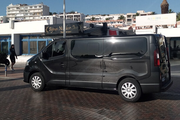 hire a van in morocco with driver